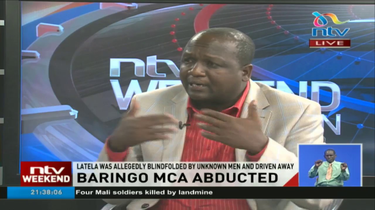 Hon. William Kamket points accusing finger at police over abduction of Silale Ward MCA