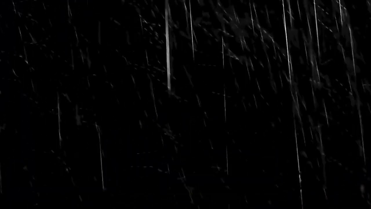 [NO-ADS] Black Screen Rain Sounds for Sleep, Relax, Study 🌧️ 6 Hours of Deep Sleep & Relaxation