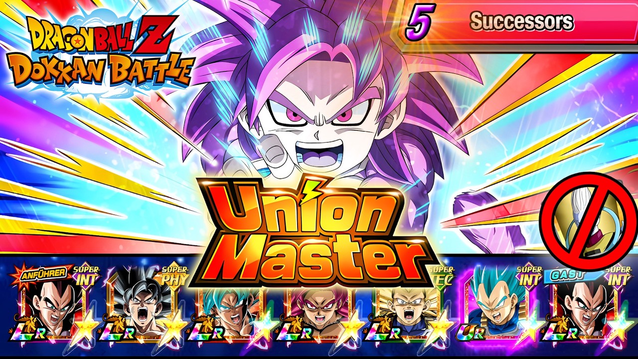 Level 14: Successors [5 Required] Union Master • DBZ: Dokkan Battle (4K 60FPS)