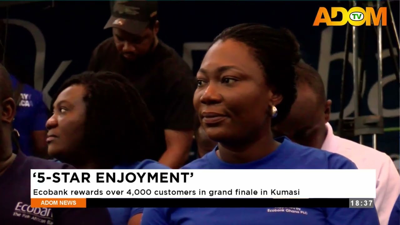 '5-Star Enjoyment': Ecobank rewards over 4,000 customers in grand finale in Kumasi - Evening News
