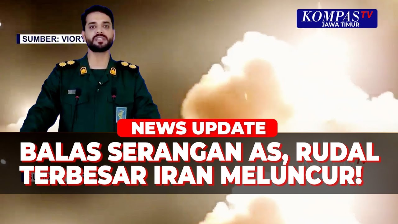 Iran Balas Serangan AS: Luncurkan Rudal Presisi Tinggi ke Israel dan Ingatkan Pelanggaran Piagam PBB