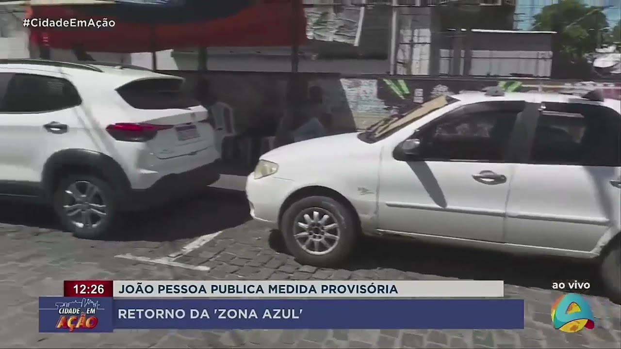 Cidade em Ação - João Pessoa pública medida provisória que regulamenta retorno da Zona Azul