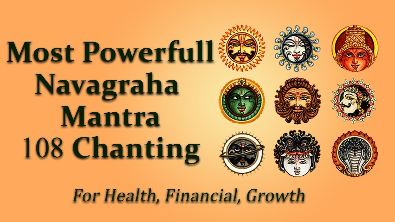 Most Powerful Navagraha  Mantra 108 Time Chanting | Mantra for all Nine Planets | U Tube Kennady |