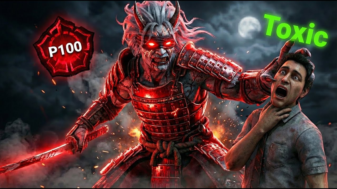 That's How P100 ONI Main Removes Toxicity | 4k5 | Dead by Daylight