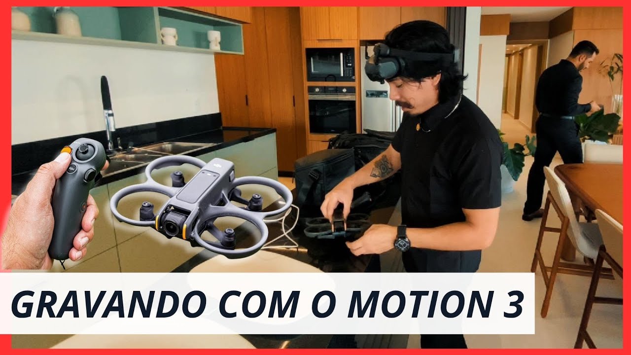 VOANDO COM O AVATA 2 EM UMA IMOBILIÁRIA | GRAVAÇÃO INDOOR