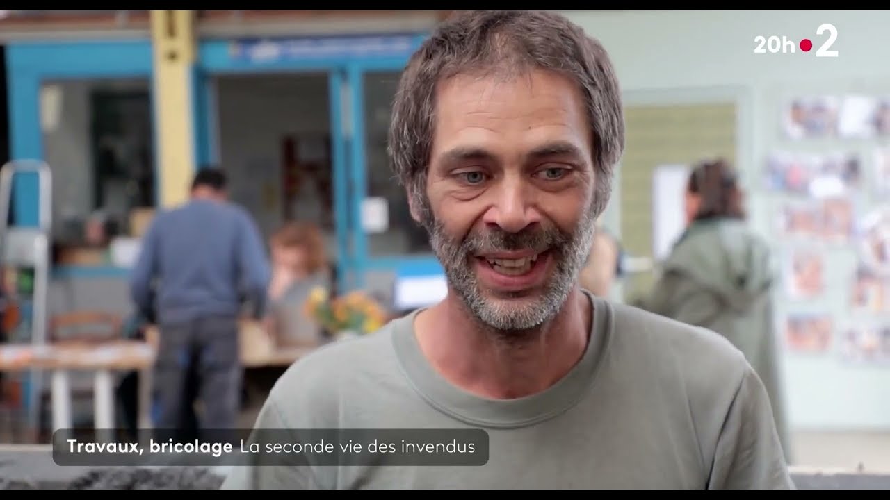 Extrait JT de France 2 - La bricole solidaire d'Emmaüs Terre (35)