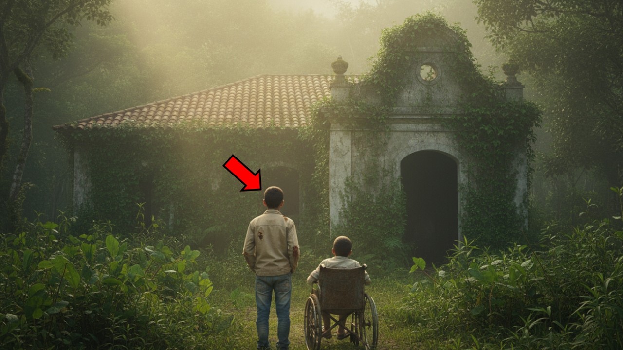 MEU DEUS! Fugiram da chuva para uma casa abandonada e acharam um segredo...