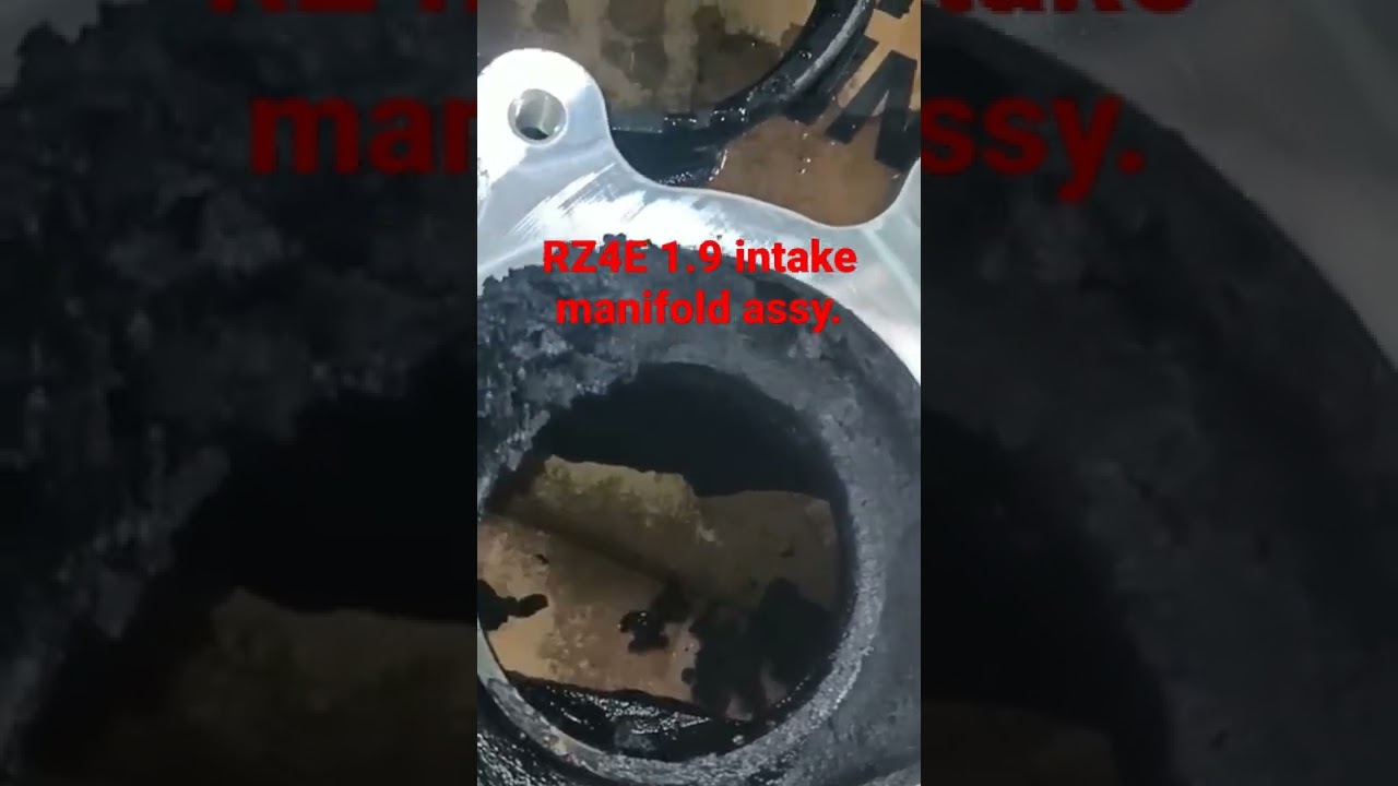 intake manifold clogs || RZ4E 1.9 #car #shorts #shortvideo