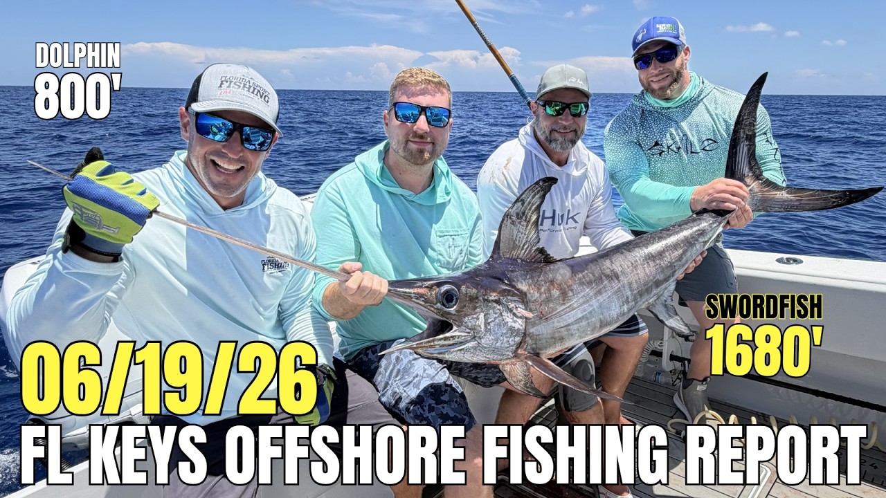 FL Keys Offshore Fishing Report 06/19/26 | Father's Day Weekend...Perfect Weather...Great Fishing!