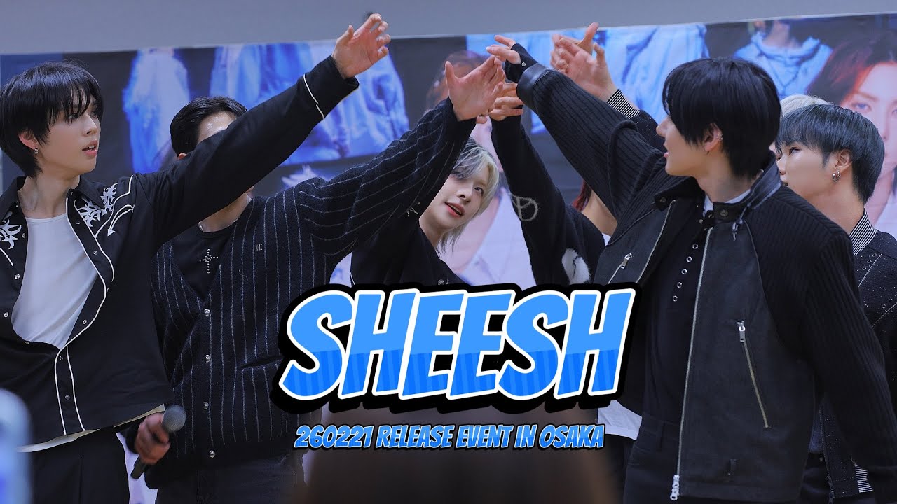[4K] 260221 앰퍼샌드원 최지호 Sheesh 직캠(AMPERS&ONE JIHO FanCam)@MYDOMEOsaka