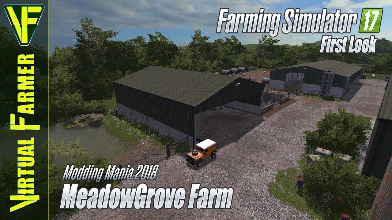 MeadowGrove Farm (Modding Mania 2018) by Nathan6930: Farming Simulator 17 Map First Look