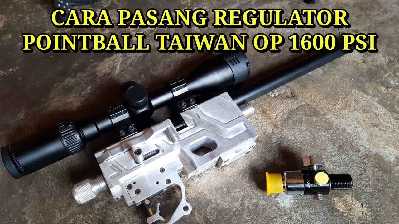 CARA PASANG REGULATOR POINTBALL TAIWAN PADA CHAMBER BOCAP | REGULATOR TAIWAN
