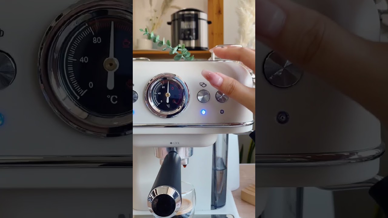 Giselle Retro Series Coffee Machine Tutorial - KEA0339