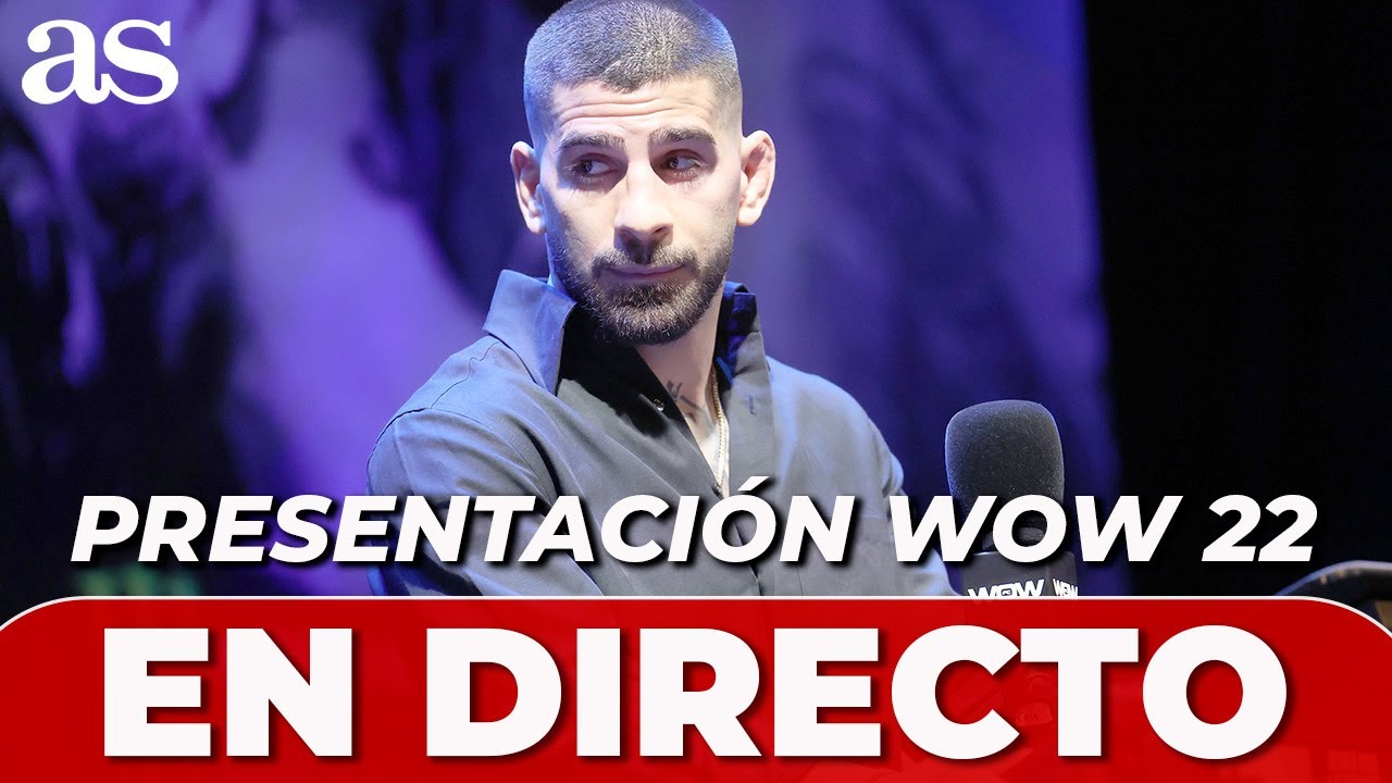 EN VIVO ILIA TOPURIA RUEDA de PRENSA y  PRESENTACIÓN  #WOW22 en MADRID