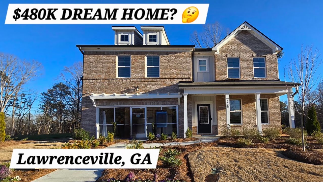 ⭐ “This $480K Wellington Plan in Lawrenceville GA Is a Must See | Rockhaven Homes Tour”