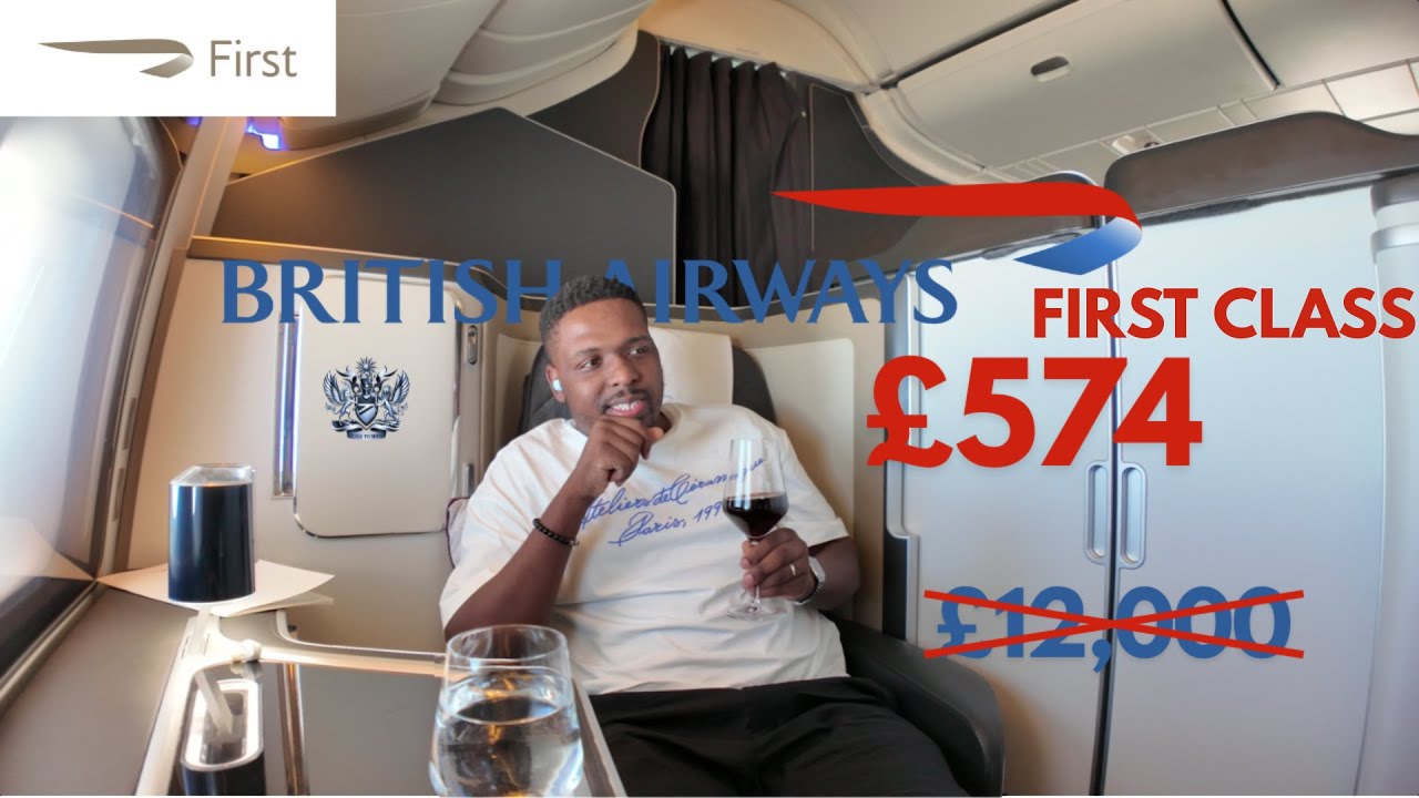 FIRST CLASS for £574! British Airways 11Hrs Flight London Heathrow to San Diego