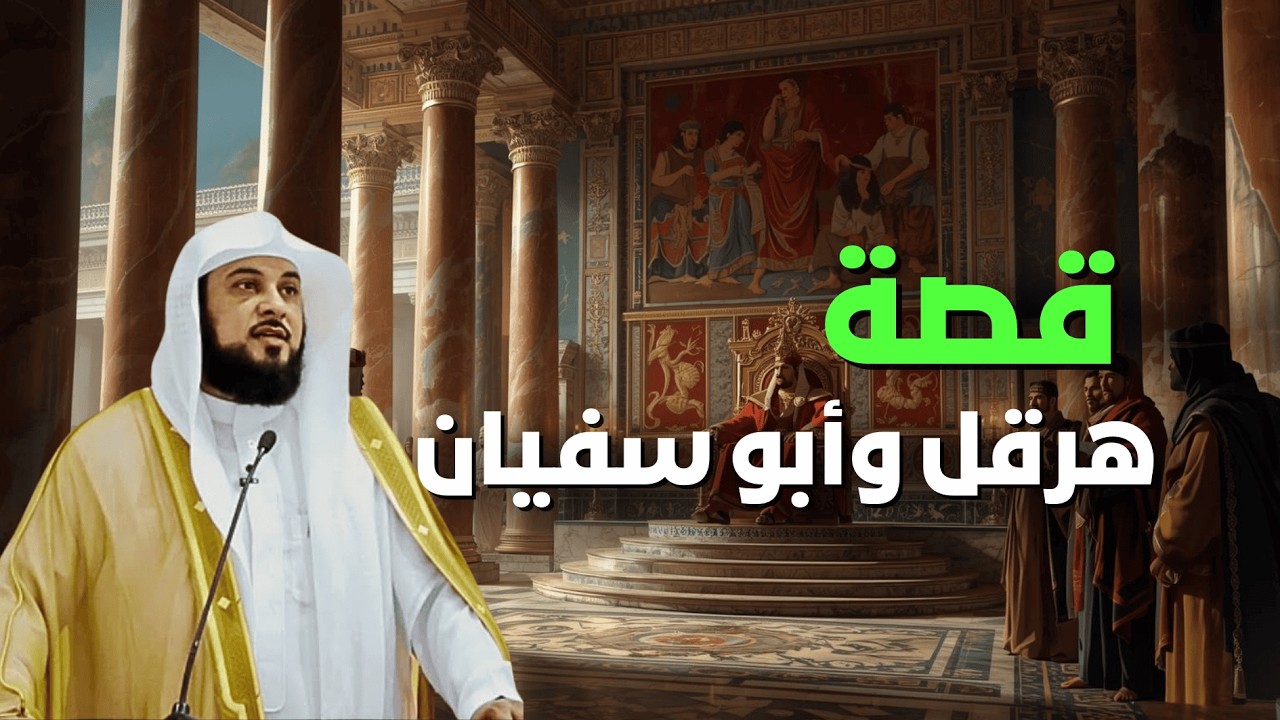 ملك الروم يهتز أمام الحقيقة… ماذا قال أبو سفيان لهرقل؟ | الشيخ العريفي