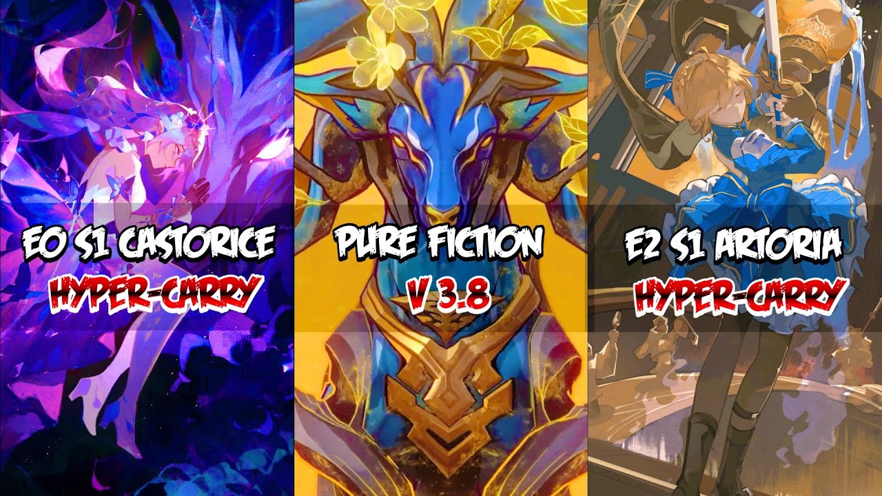 HSR Pure Fiction V 3.8 || Saber E2S1 x Castorice E0S1 
