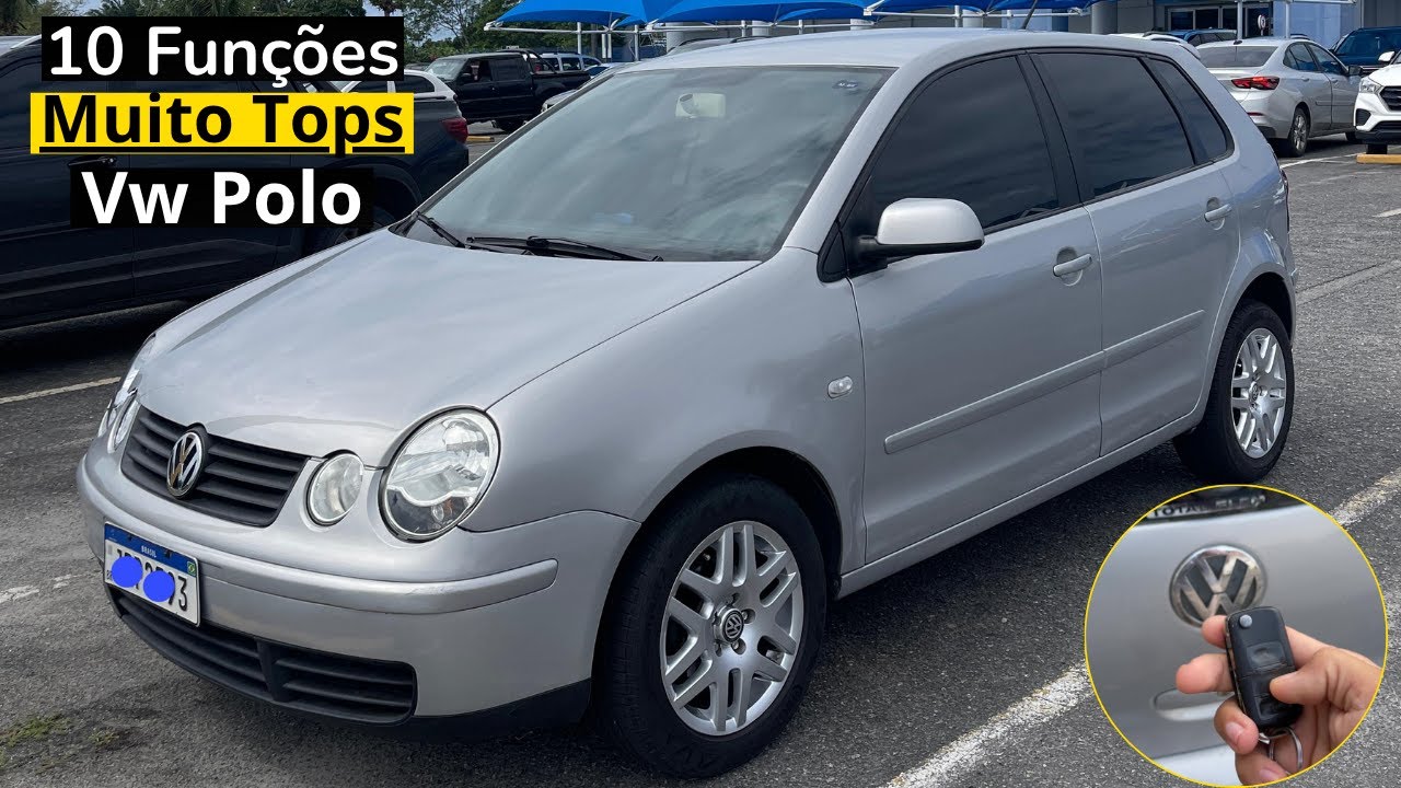 10 Funções EXCELENTES\ESCONDIDAS do VW POLO 1.6 - Muitos Carros Atuais NÃO Possui [INACREDITÁVEL]
