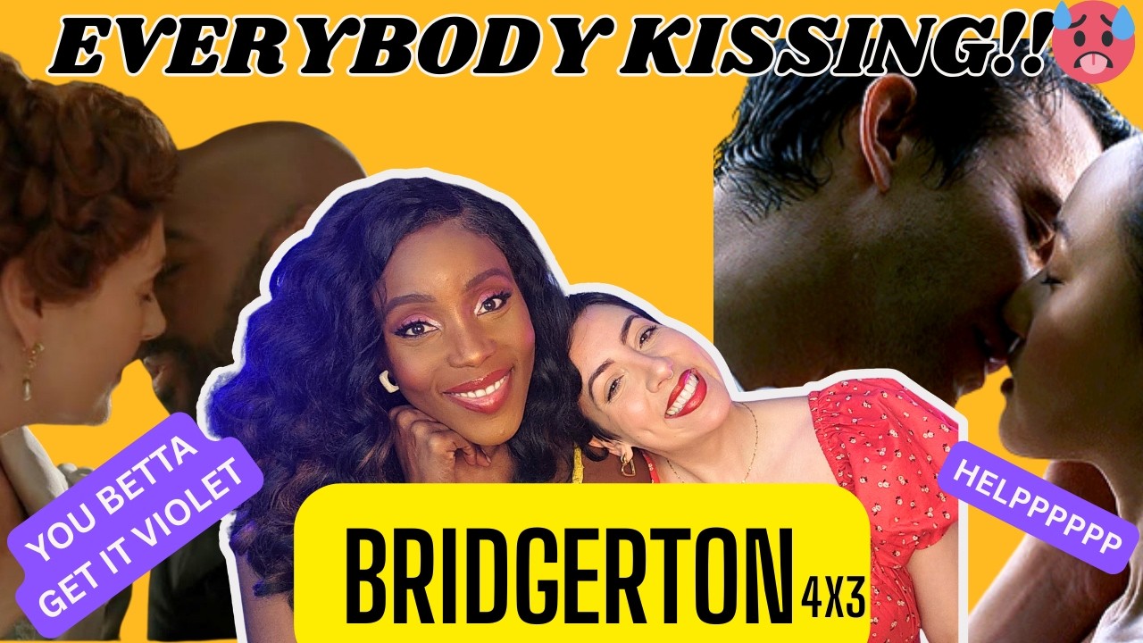 Benedict and Sophie go to the cottage, kiss by a lake, and make us HOT! Bridgerton S4 EP3 Reaction 💕