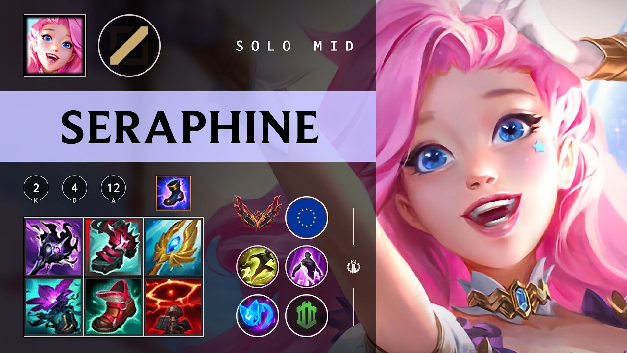 Seraphine Mid vs Sylas - EUW Grandmaster Patch 26.05