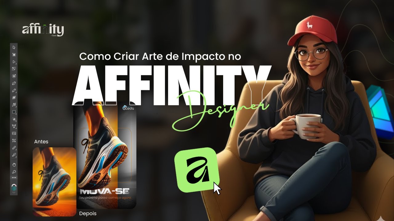 Affinity Designer : Como Criar Arte de Impacto no Affinity Designer | Passo a Passo “MOVA-SE”