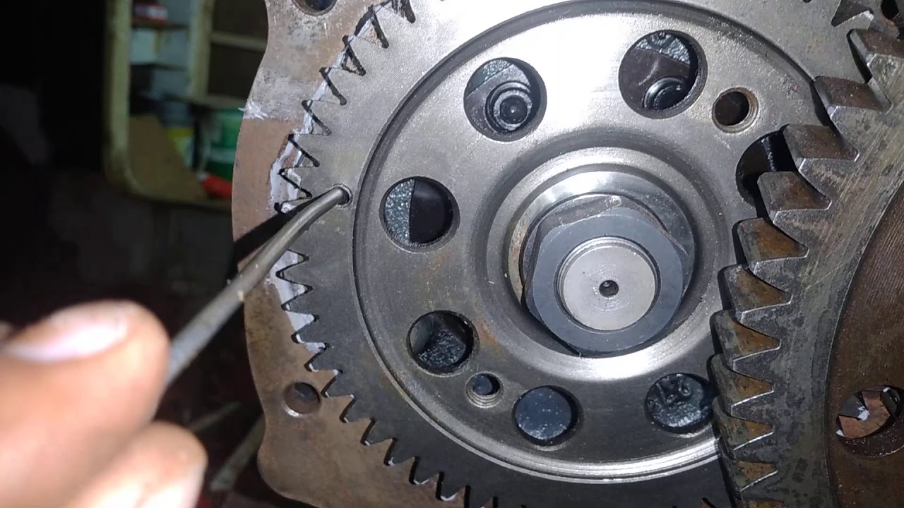 instalar bomba inyectora motor weichai WP13C500-18