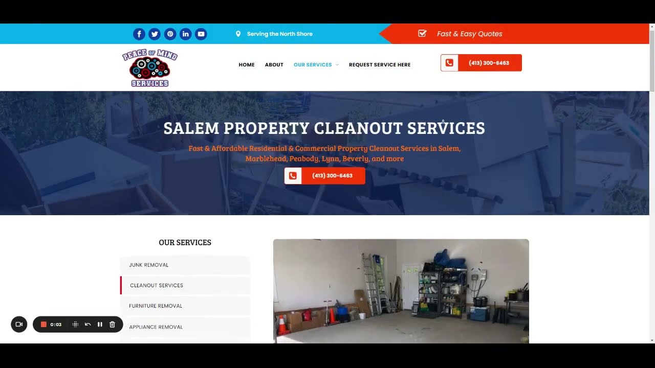 Property Cleanout Services Salem MA with Peace of Mind Services