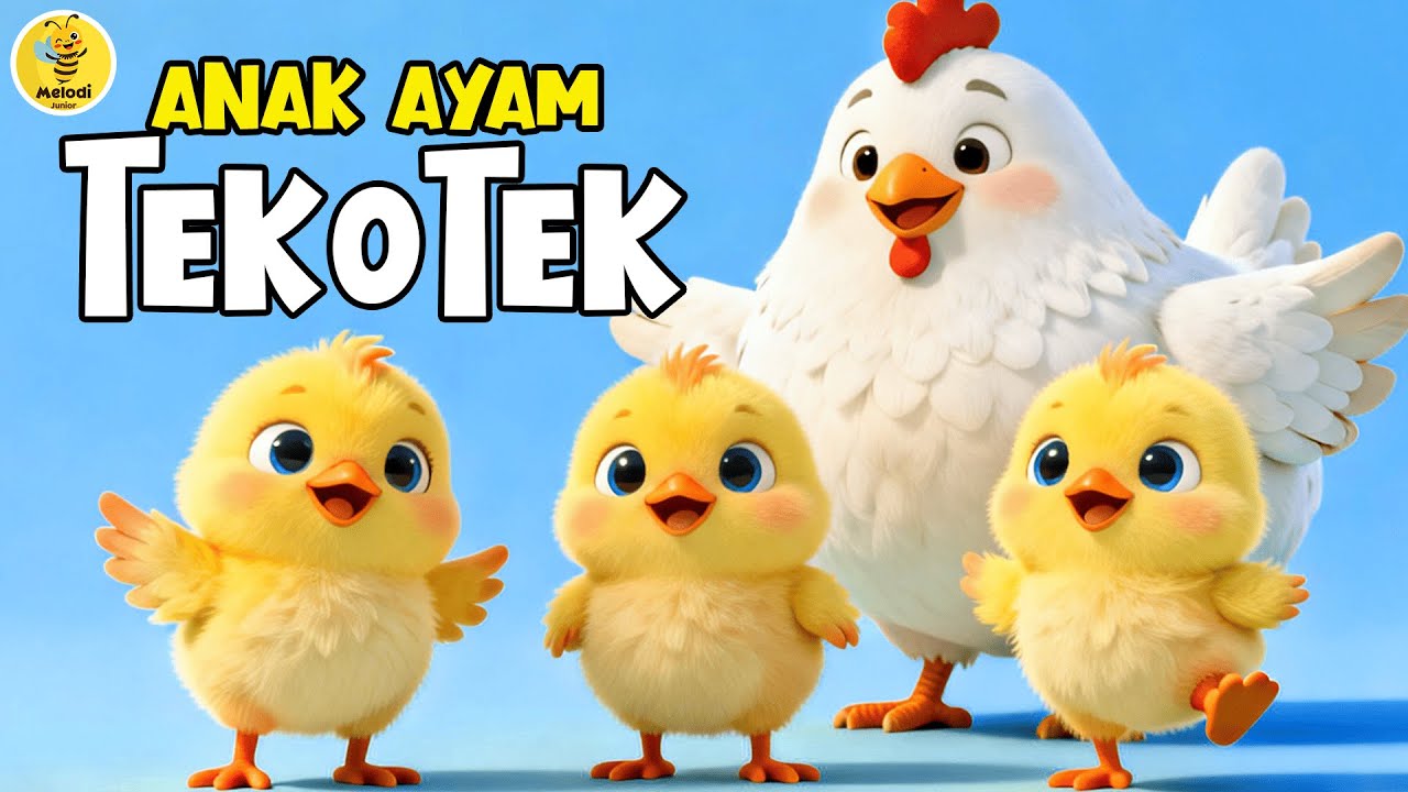 Tek Kotek Anak Ayam - Lagu Anak Anak  - Lagu Anak & Balita Paling Viral Sepanjang Masa