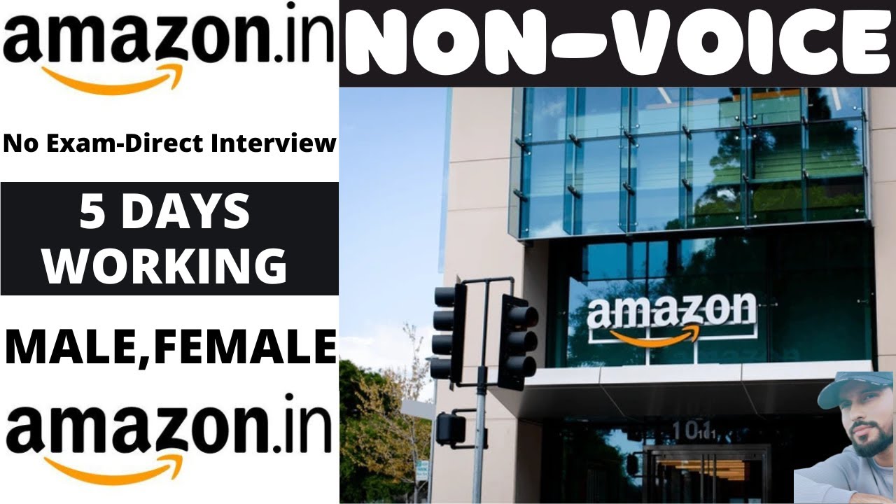 🚨 Amazon Non-Voice Process Job 💻 | Work From Home 🏠 | Freshers | 100 Openings 🎯