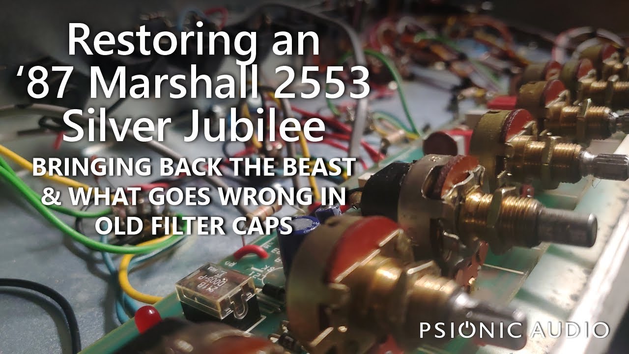Restoring an '87 Marshall 2553 Silver Jubilee | Bringing Back the Beast