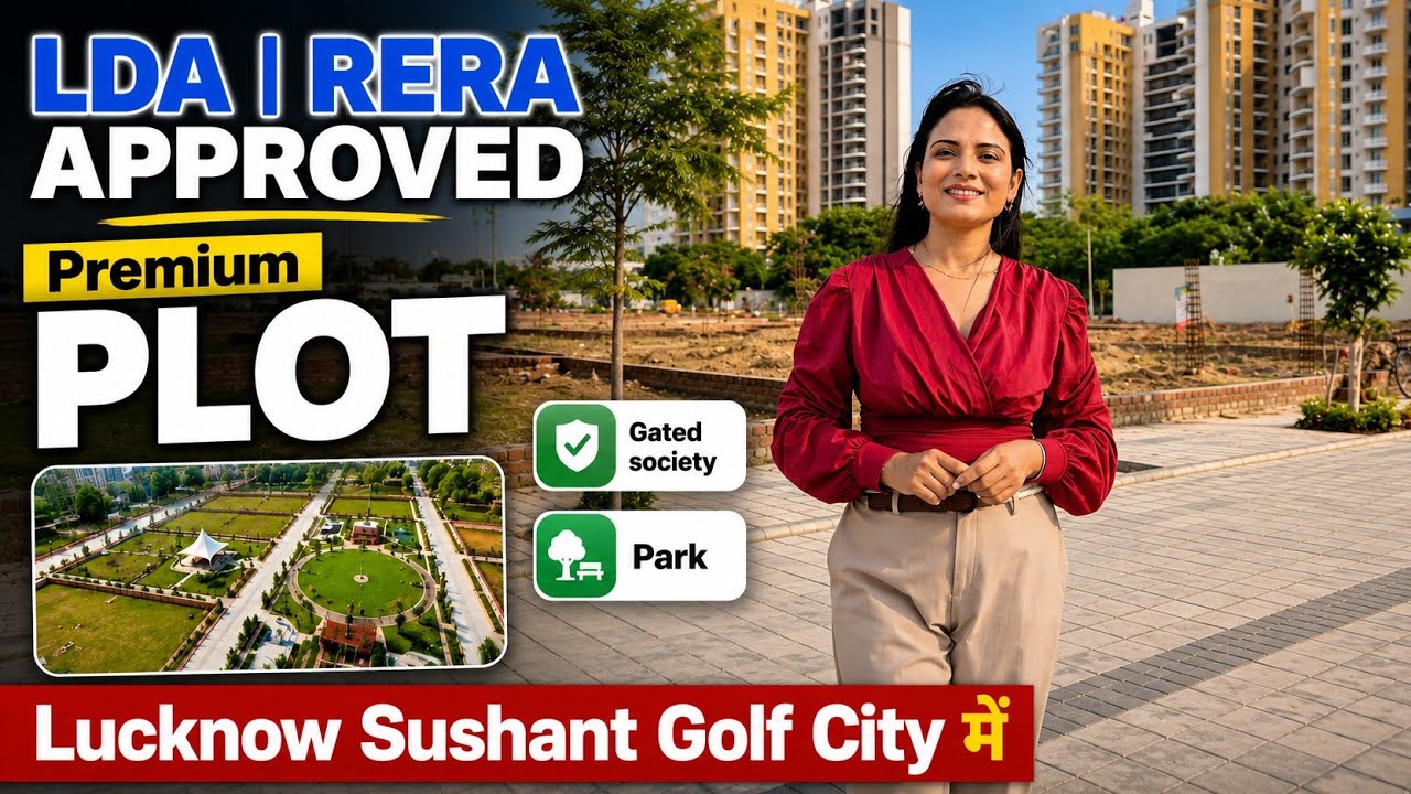 लखनऊ की Prime Location में खरीदें LDA / RERA Approved Premium Plots | @SimplyShilpi