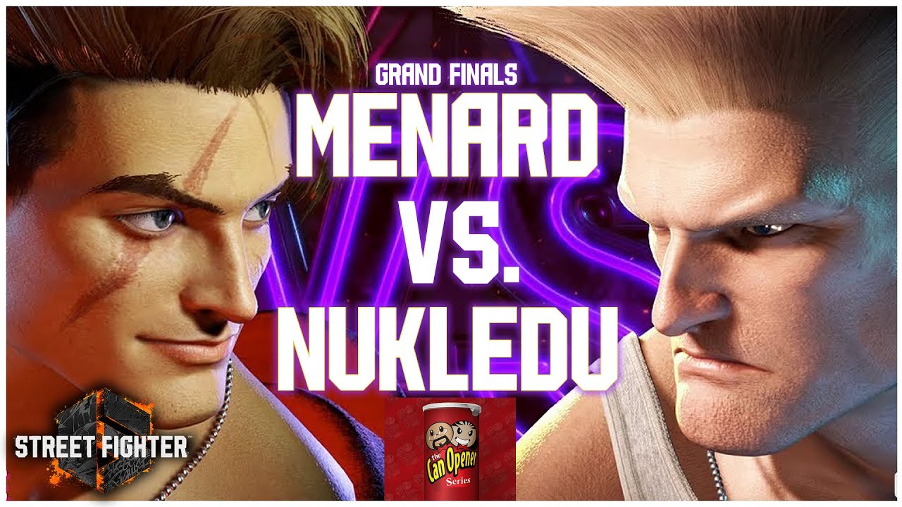 SF6➣ GRAND FINALS - MENARD VS NUKLEDU - LUKE VS GUILE - Can Opener 87【Street Fighter 6】