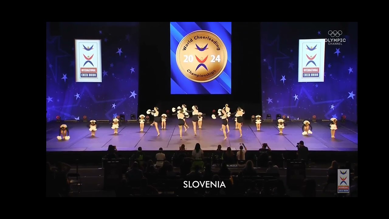 Team Slovenia - Team Cheer Pom - ICU Cheerleading Worlds 2024