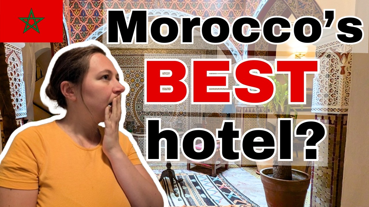 I stay in an EPIC luxury riad in Tangier, Morocco