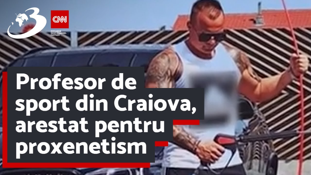 Profesor de sport din Craiova, arestat pentru proxenetism. A folosit metoda lover boy