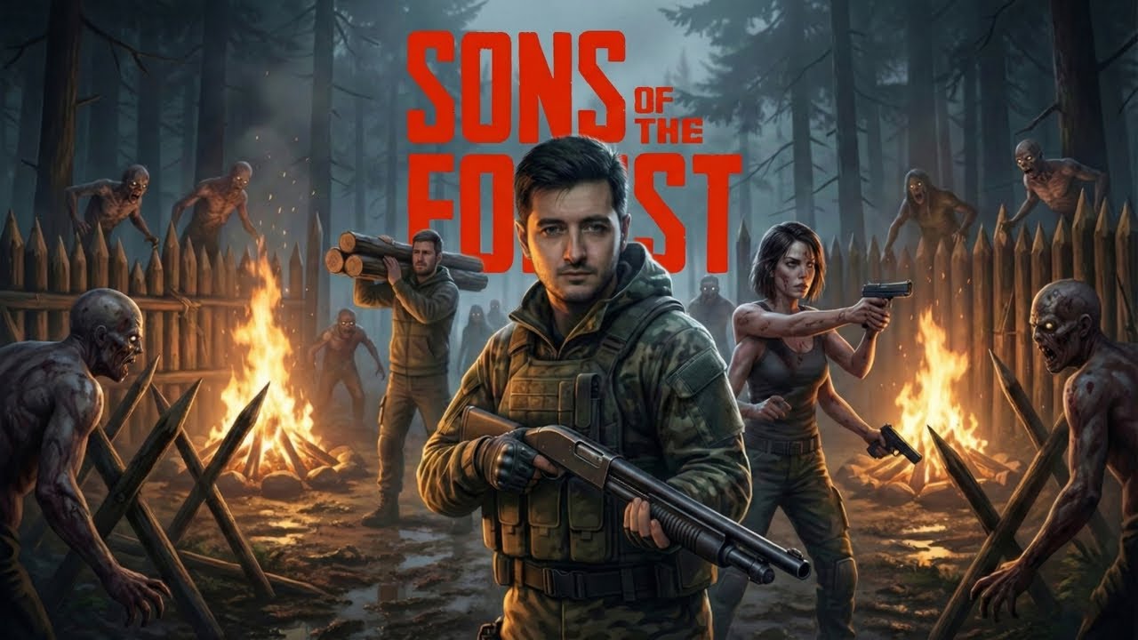 SONS OF THE FOREST AMA KELVIN DELİRDİ! 🌲 (Türkçe Canlı) PART5