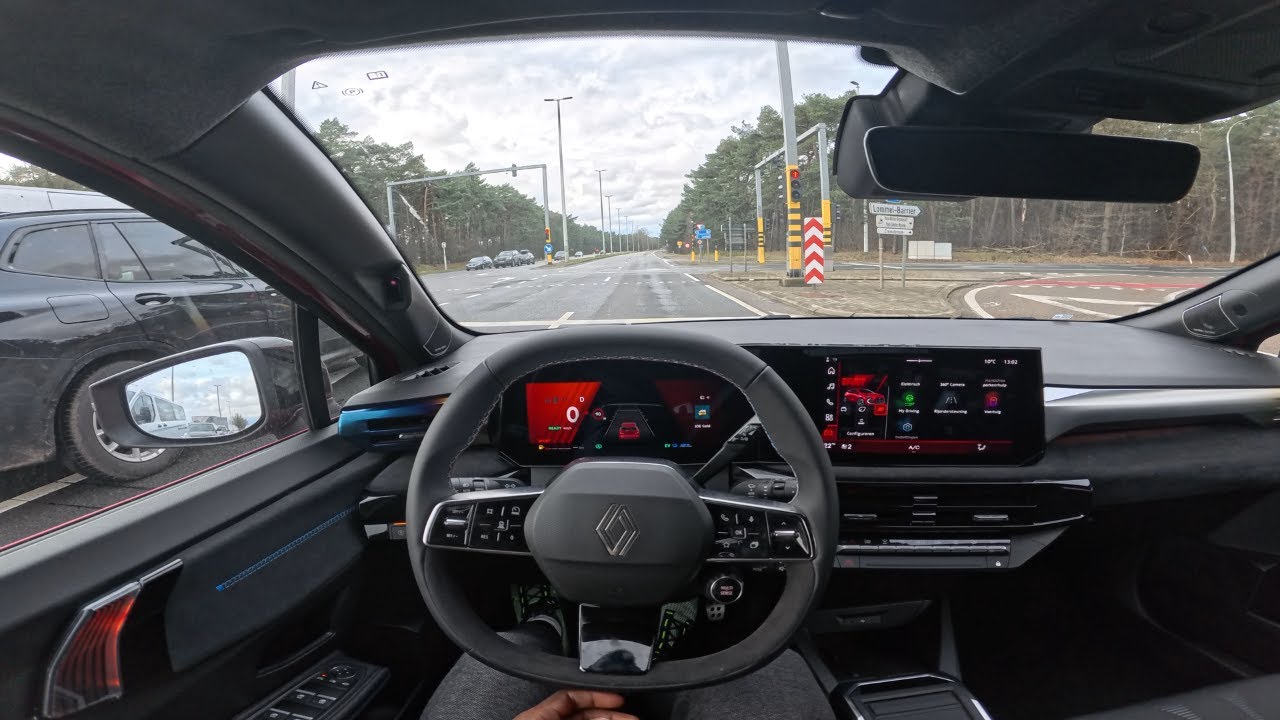 2026 Renault Clio Hybrid Real World Highway Noise And Stability POV Test #renault #renaultclio