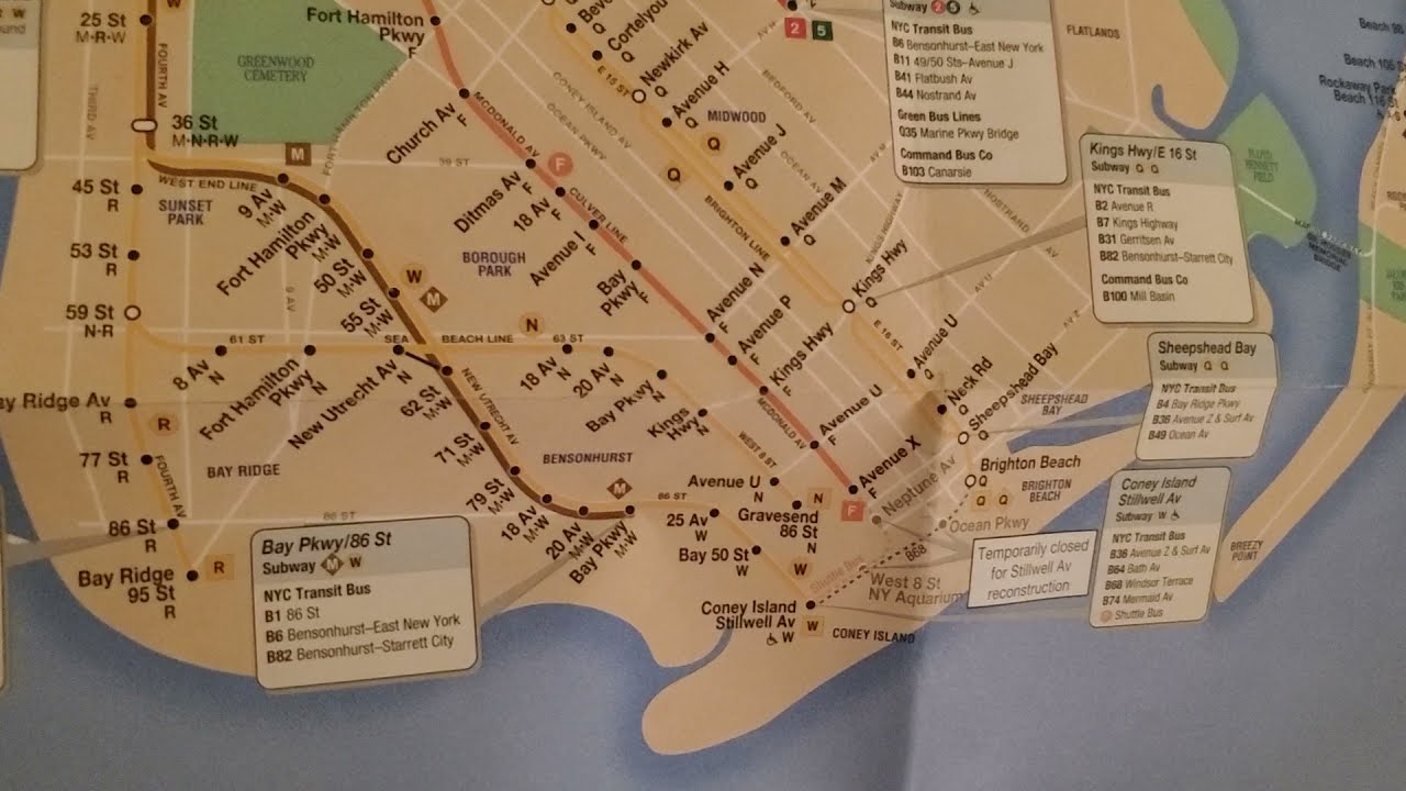 September 2002 NYC Subway Map