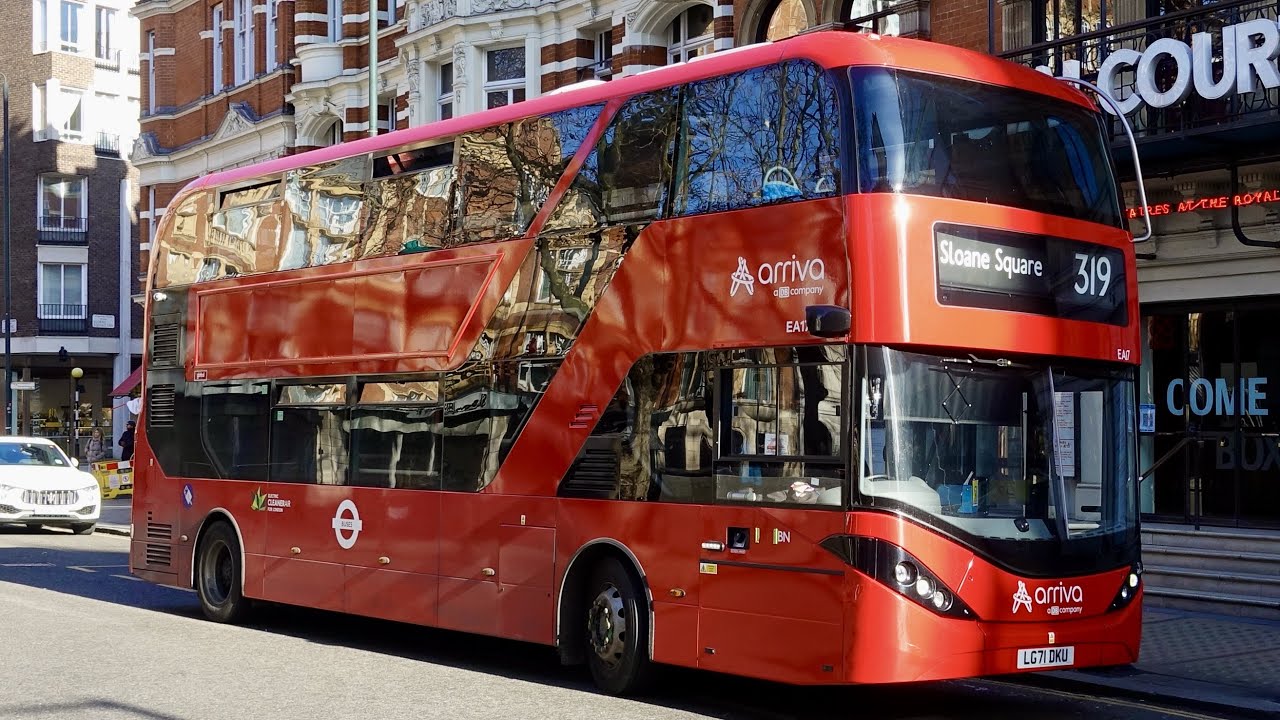 London Bus Route 319 - Sloane Square to Streatham Hill - Subtitles