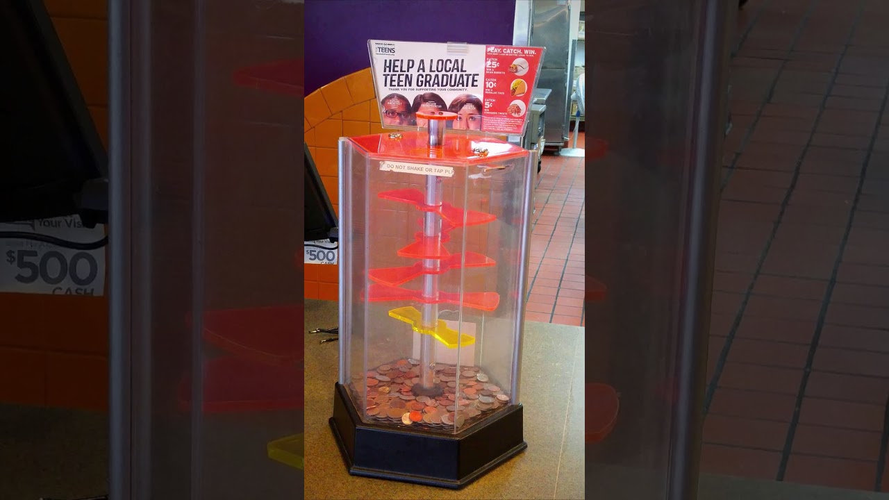 My Taco Bell Coin Drop Game is Complete #livmas