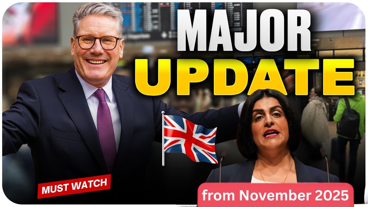 Key UK Immigration Changes Taking Effect From November 2025