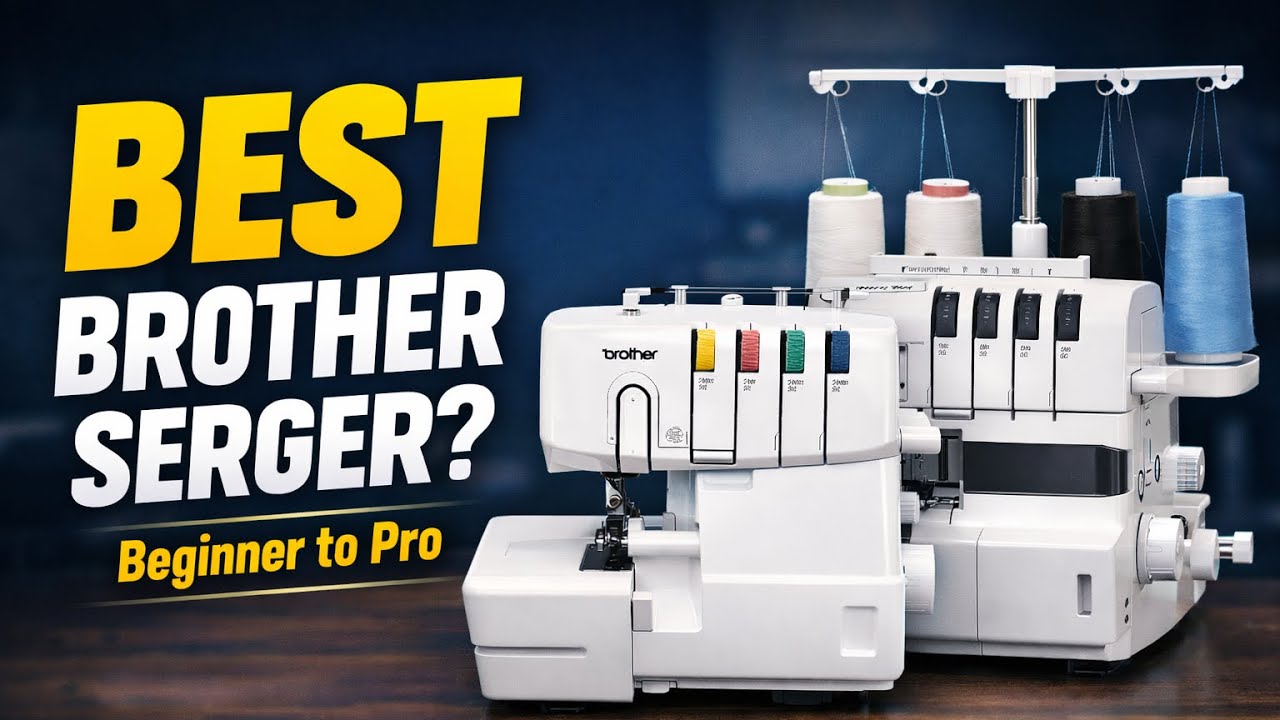 Best Brother Serger Machine for Home Sewing – Beginner to Pro Picks