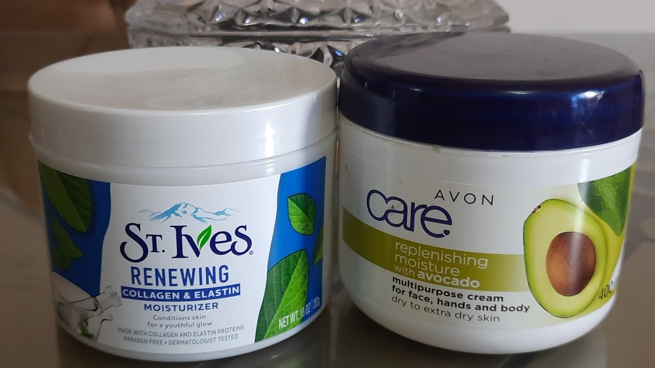 #st_ives_avon_careريفيو رائي الصريح عن مرطب ايفون كير بالافوكادو/مرطب المعجزة من استيفيز بالكولاجين🥰