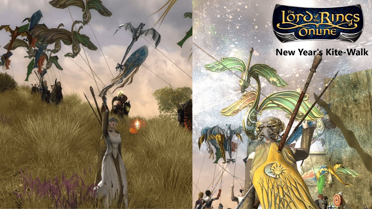 LOTRO | New Year's Kite-Walk