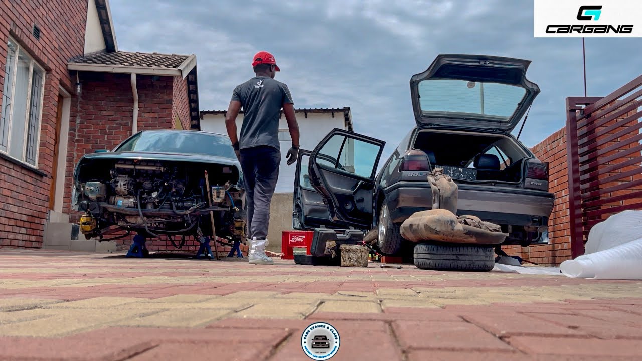 NKUPI STINGA SOLA 2️⃣ VR6 FUEL TANK SWAP WITH MACK MK3 ☺️ DANKIE CSS PETER ✊