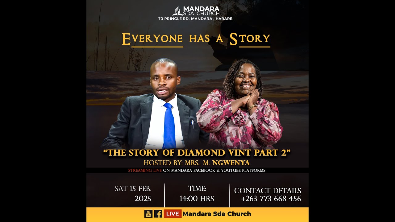 Mandara SDA Church || Woman To Woman || The Story of Ps. Diamond Vint Part 2 || 15 Feb 2025 || 2pm