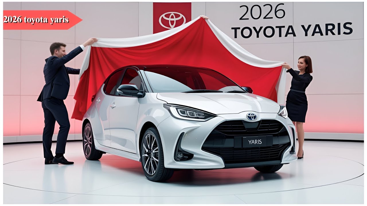 Представляем Toyota Yaris 2026 года – потрясающий обновленный дизайн с неожиданными функциями!