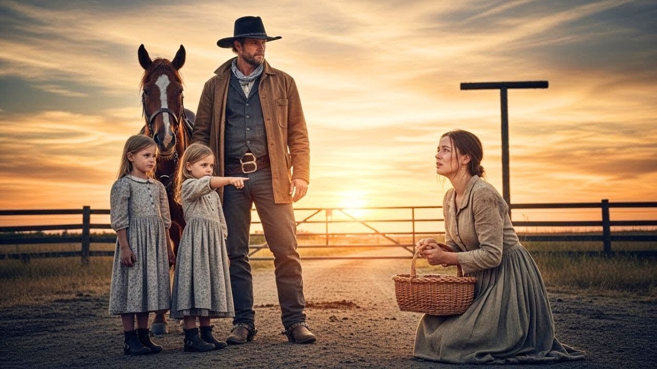 In Lumpen bat sie um Arbeit. Er fragte „Wirst du die Mutter meiner Töchter“