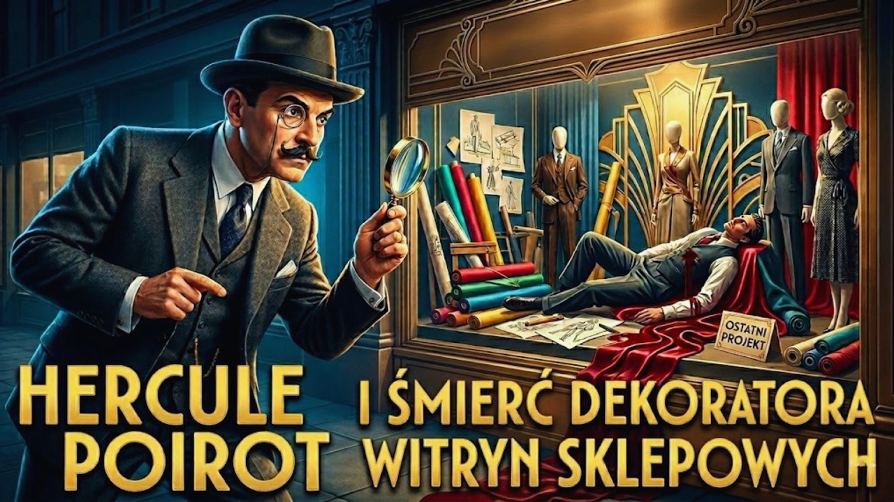 Hercule Poirot i śmierć dekoratora witryn sklepowych | Opowieść o Herkulesie Poirot